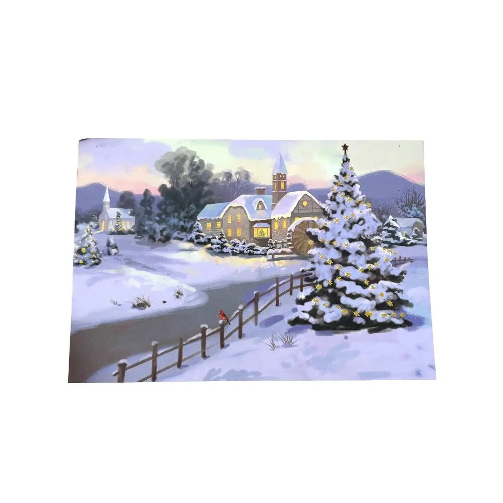 Christmas Cards 2 Boxes 14  Matching Envelopes 20 Seals Winter Church Cardinal